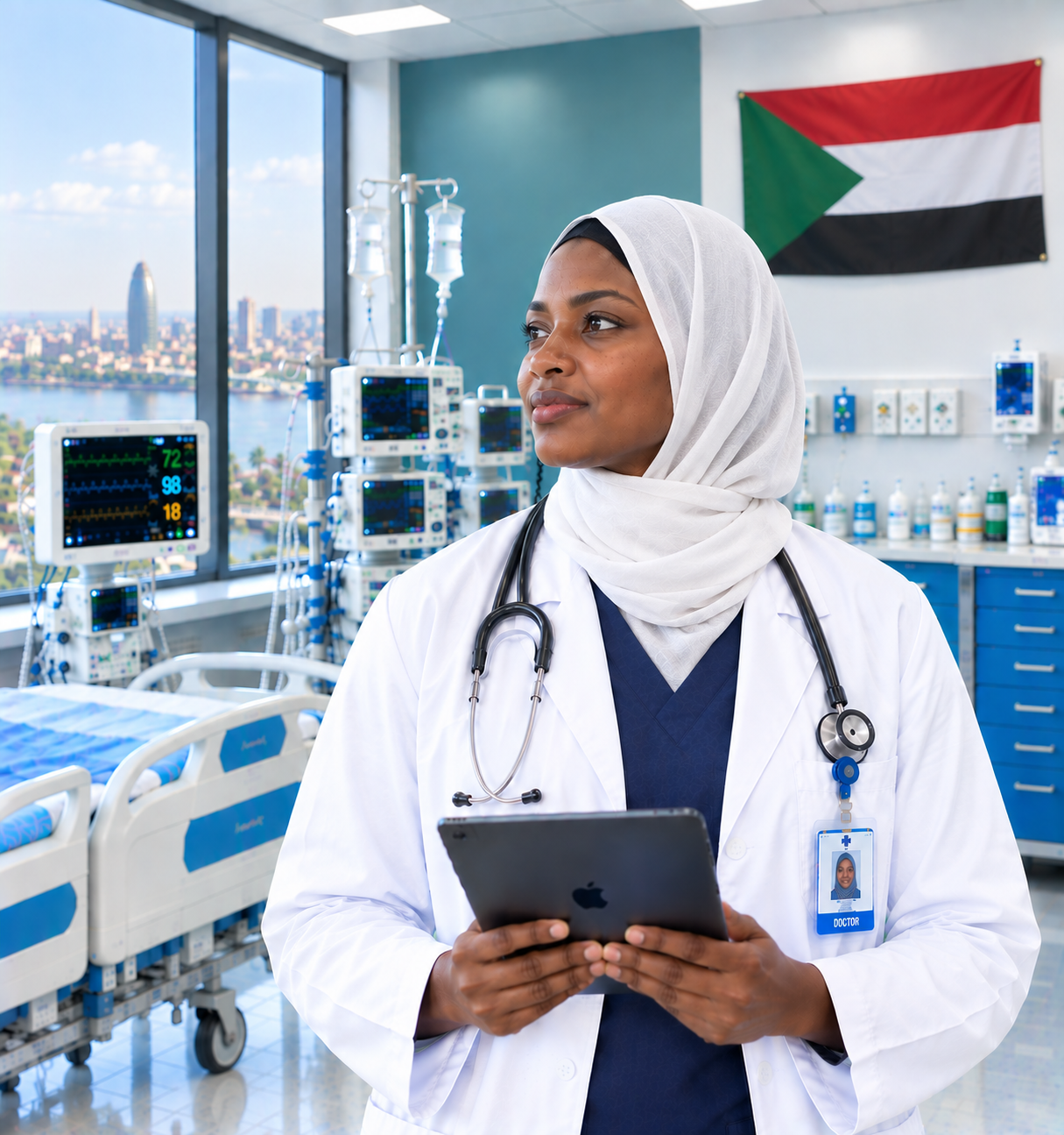 Medical equipment supplier for hospitals and healthcare facilities in Sudan